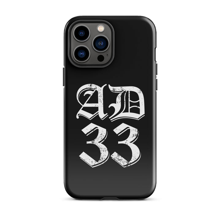 Christian Phone Case AD 33 Old English Black for iPhone® iPhone® Phone Cases Glossy iPhone 13 Pro Max 