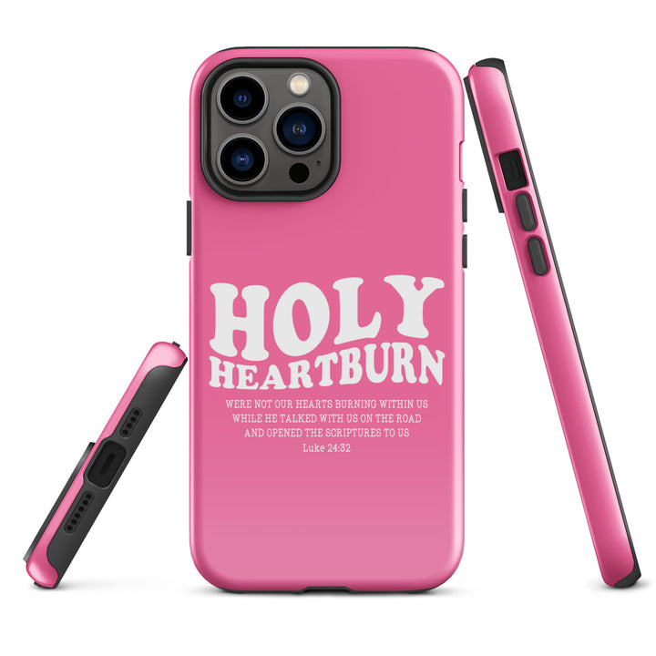 Christian Phone Case Holy Heartburn Pink  for iPhone® iPhone® Phone Cases   