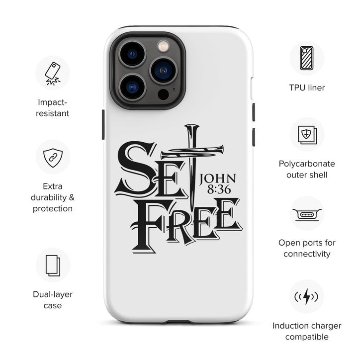 Christian Phone Case Set Free White for iPhone® iPhone® Phone Cases   