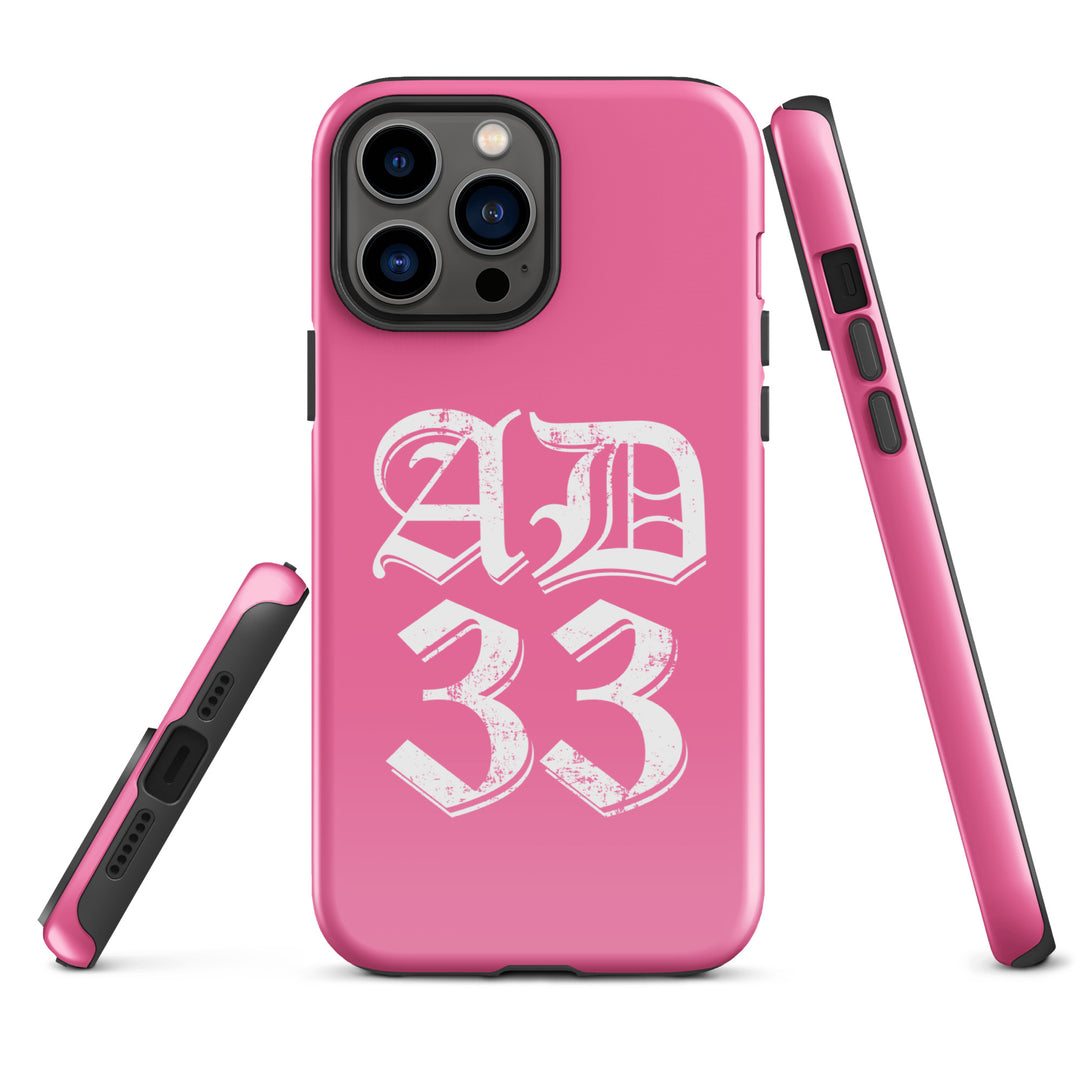 Christian Phone Case AD 33 Old English Pink for iPhone® iPhone® Phone Cases   