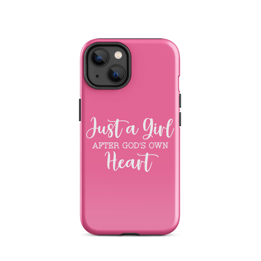 Christian Phone Case Girl After God's Heart for iPhone® iPhone® Phone Cases Glossy iPhone 14 