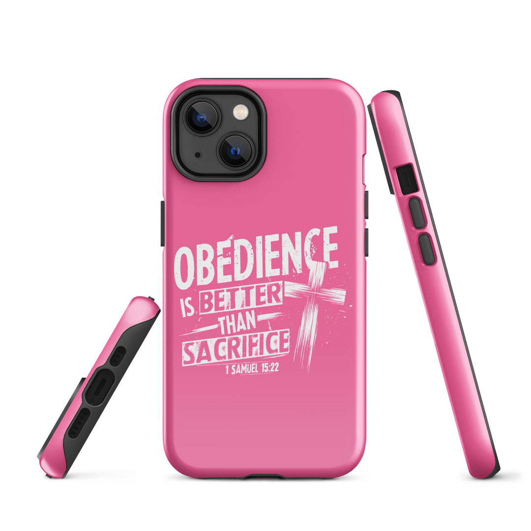 Christian Phone Case Obedience IS Better for iPhone® iPhone® Phone Cases   