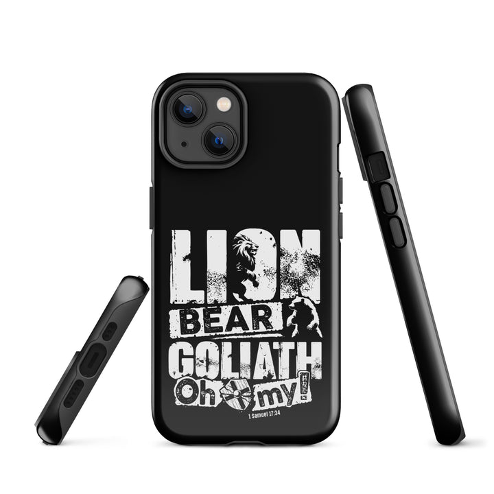 Christian Phone Case Lion Bear Goliath for iPhone® iPhone® Phone Cases   