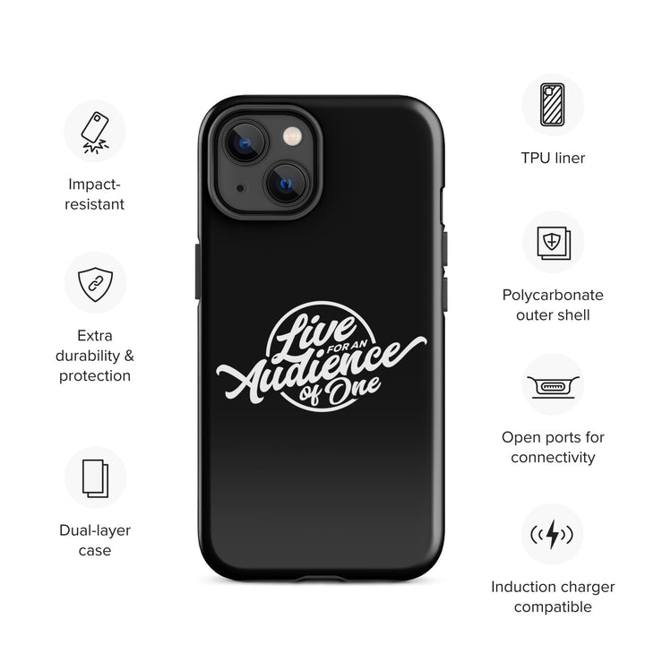 Christian Phone Case Audience of One Black for iPhone® iPhone® Phone Cases   