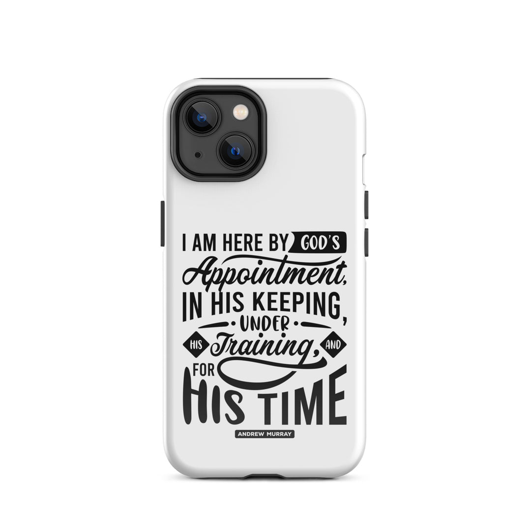 Christian Phone Case His Time White for iPhone® iPhone® Phone Cases Glossy iPhone 14 