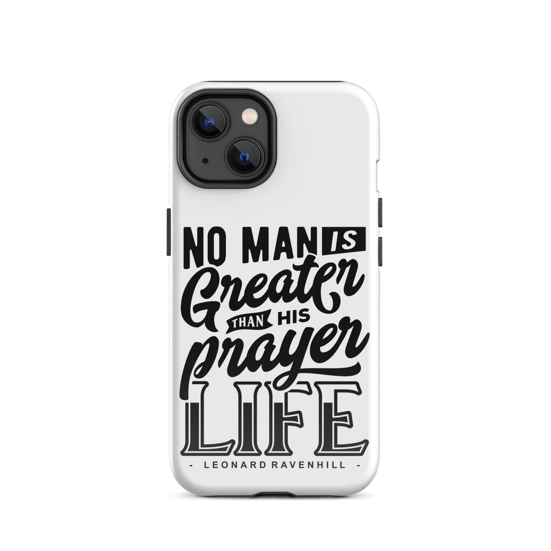 Christian Phone Case Prayer Life White for iPhone® iPhone® Phone Cases Glossy iPhone 14 