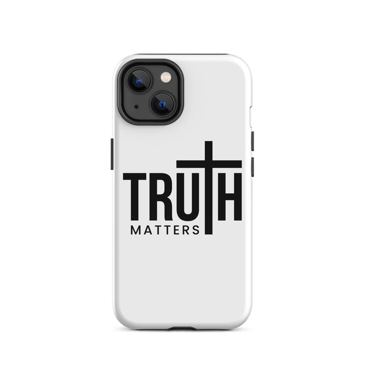 Christian Phone Case Truth Matters White for iPhone® iPhone® Phone Cases Glossy iPhone 14 