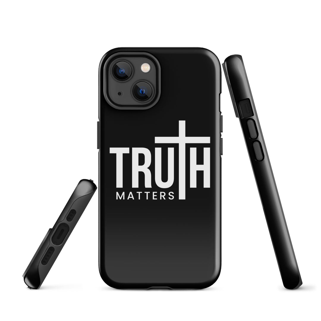 Christian Phone Case Truth Matters Black for iPhone® iPhone® Phone Cases   