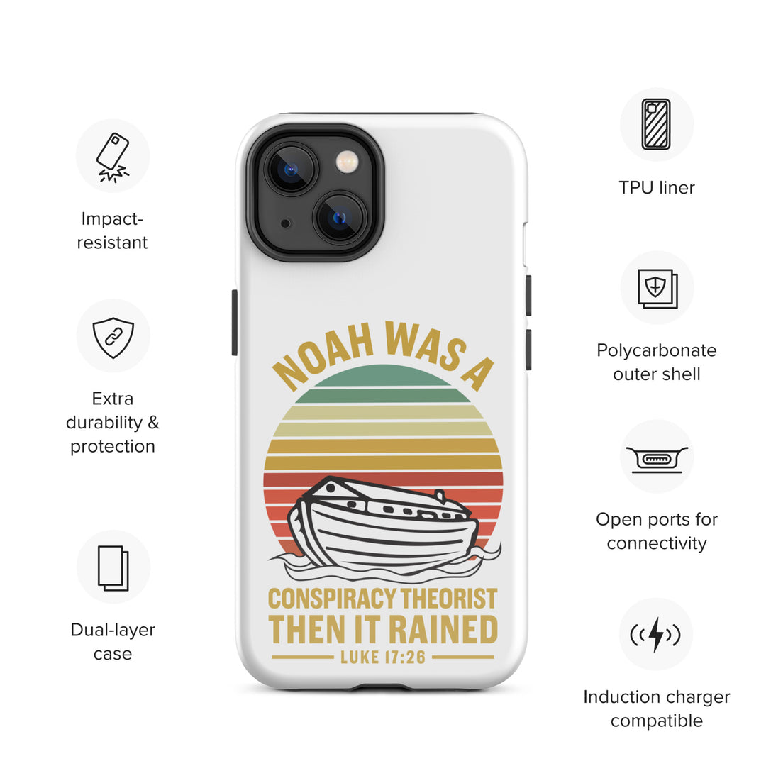 Christian Phone Case Noah Conspiracy White for iPhone® iPhone® Phone Cases   