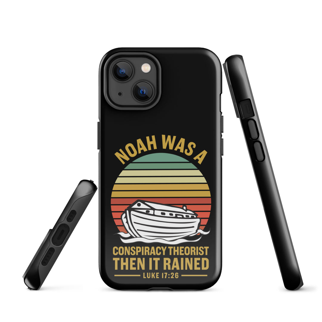 Christian Phone Case Noah Conspiracy Black for iPhone® iPhone® Phone Cases   