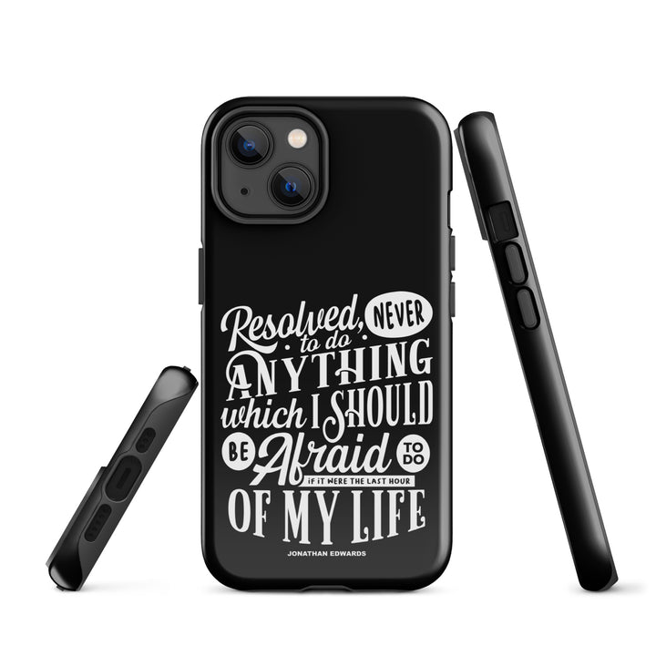 Christian Phone Case Last Hour Black for iPhone® iPhone® Phone Cases   