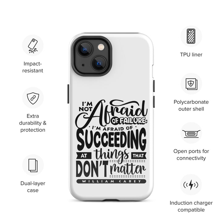 Christian Phone Case Things That Matter White for iPhone® iPhone® Phone Cases   