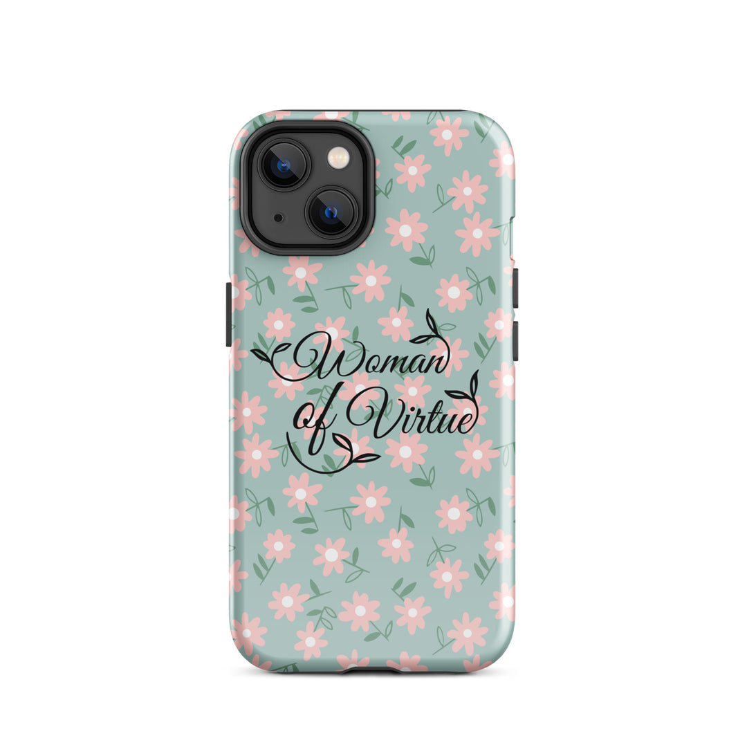 Christian Phone Case Woman of Virtue Daisy for iPhone® iPhone® Phone Cases Glossy iPhone 14 