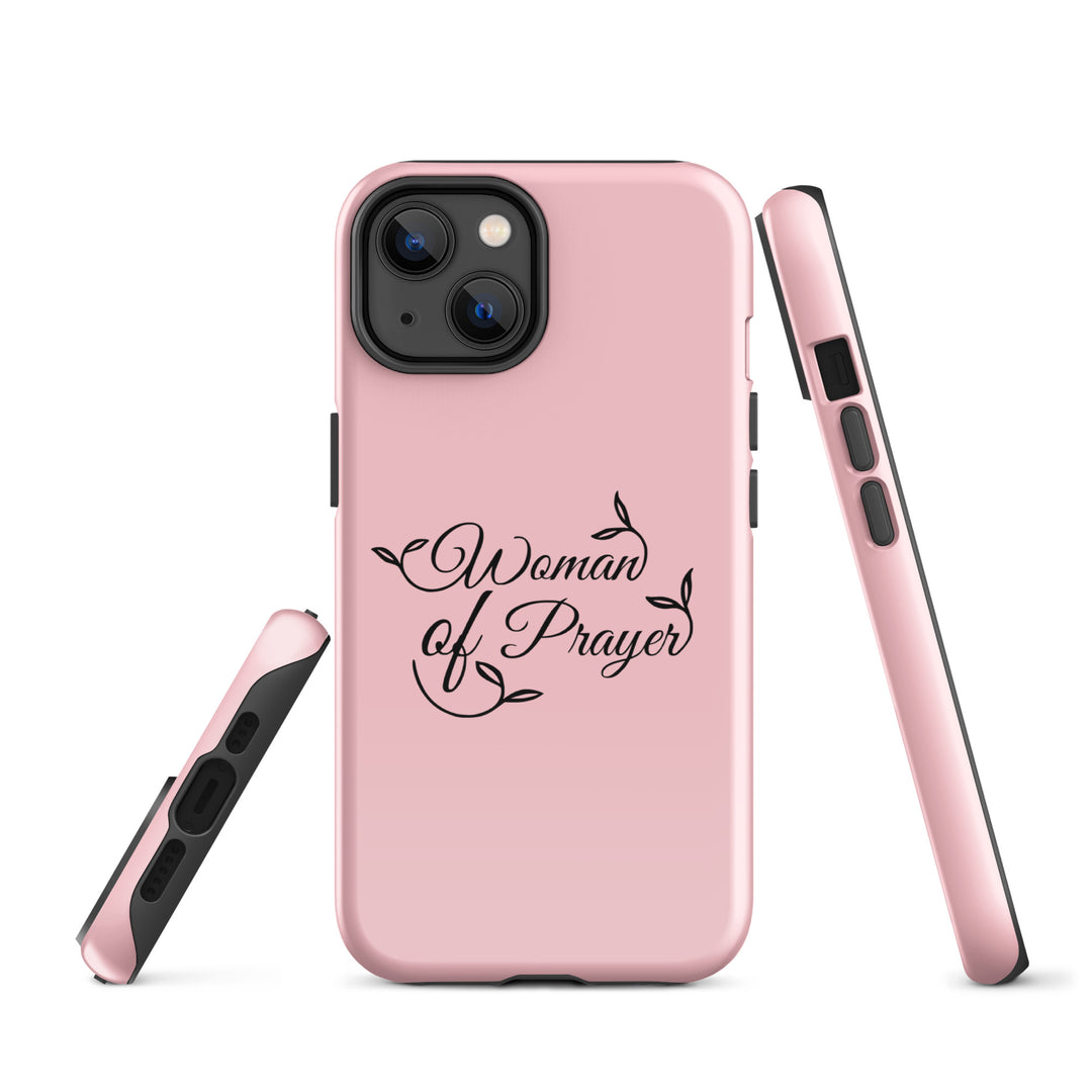 Christian Phone Case Woman of Prayer Pink for iPhone® iPhone® Phone Cases   