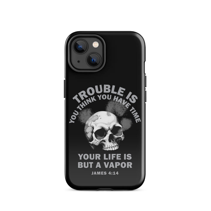 Christian Phone Case Life Is Vapor Black for iPhone® iPhone® Phone Cases Glossy iPhone 14 