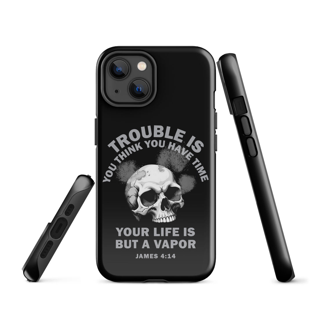 Christian Phone Case Life Is Vapor Black for iPhone® iPhone® Phone Cases   