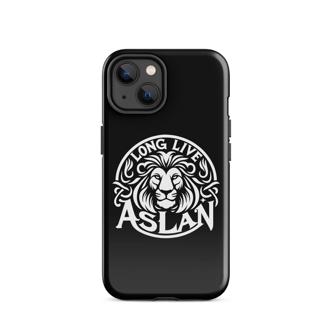 Christian Phone Case Long Live Aslan Black for iPhone® iPhone® Phone Cases Glossy iPhone 14 