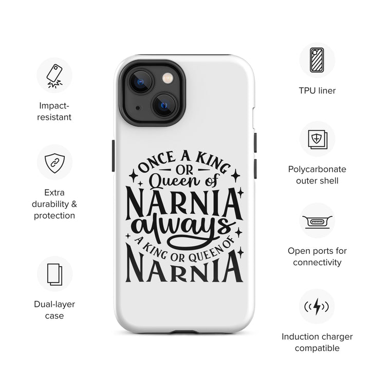 Christian Phone Case King or Queen Narnia White for iPhone® iPhone® Phone Cases   