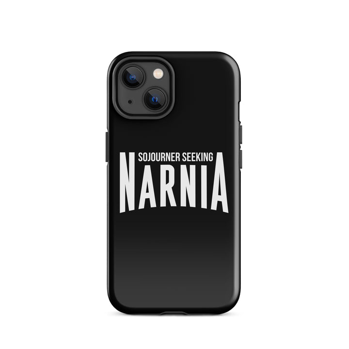 Christian Phone Case Sojourner Seeking Narnia Black for iPhone® iPhone® Phone Cases Glossy iPhone 14 