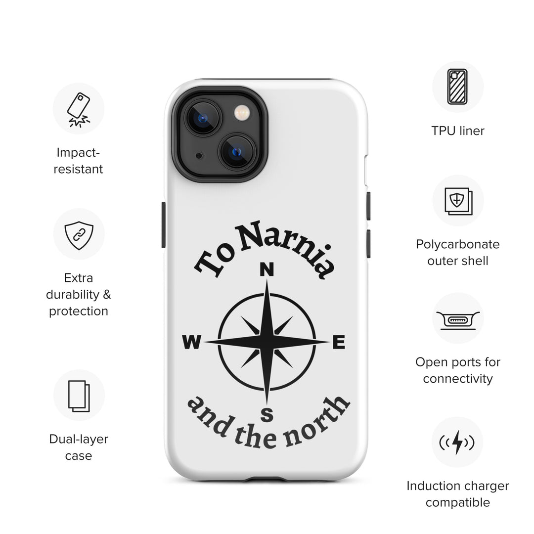 Christian Phone Case To Narnia White Christian Phone Case for iPhone® iPhone® Phone Cases   