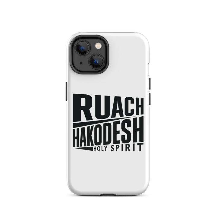 Christian Phone Case Ruach Hakodesh Holy Spirit White for iPhone® iPhone® Phone Cases Glossy iPhone 14 