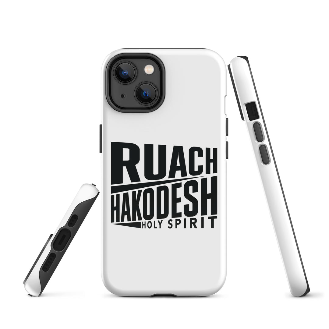 Christian Phone Case Ruach Hakodesh Holy Spirit White for iPhone® iPhone® Phone Cases   