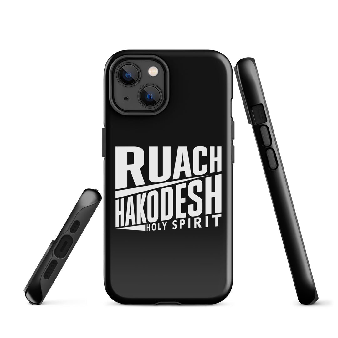 Christian Phone Case Ruach Hakodesh Holy Spirit Black for iPhone® iPhone® Phone Cases   