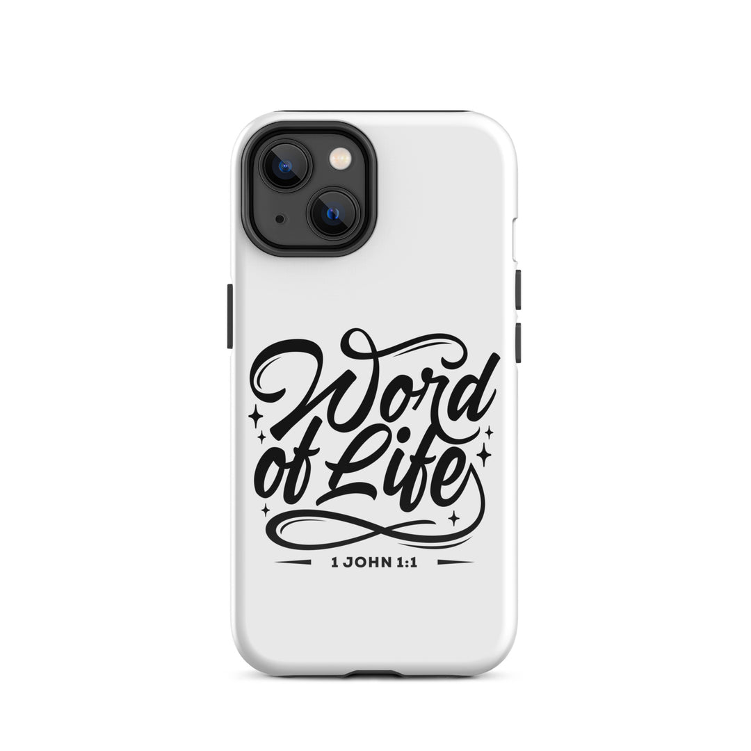 Christian Phone Case Word of Life White for iPhone® iPhone® Phone Cases Glossy iPhone 14 