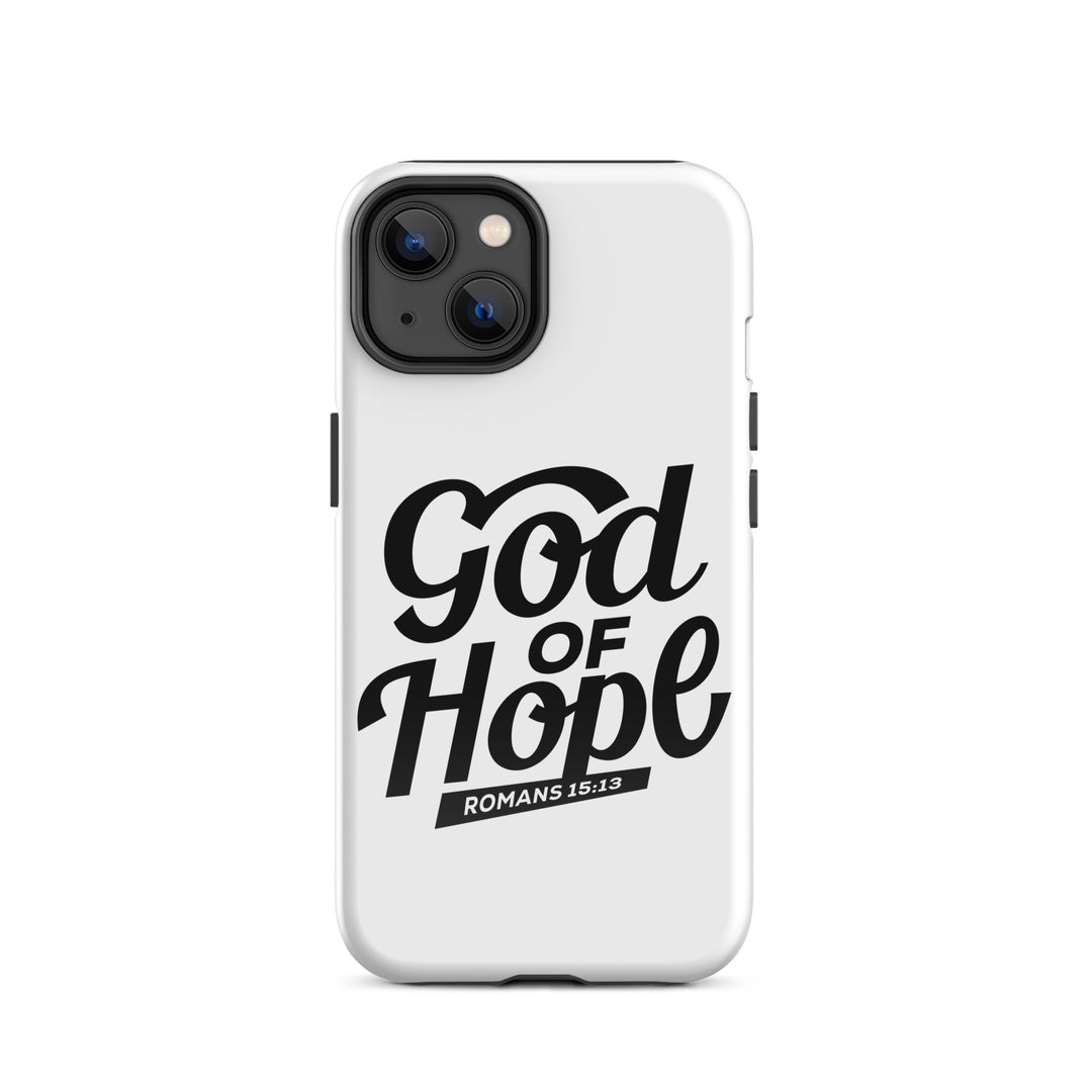 Christian Phone Case God of Hope White for iPhone® iPhone® Phone Cases Glossy iPhone 14 