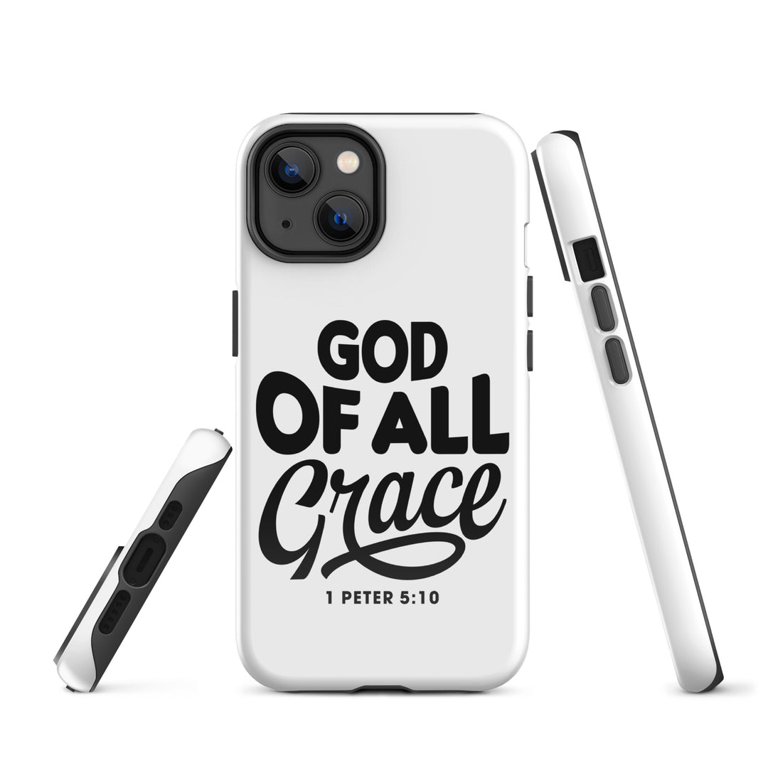 Christian Phone Case God of All Grace White for iPhone® iPhone® Phone Cases   