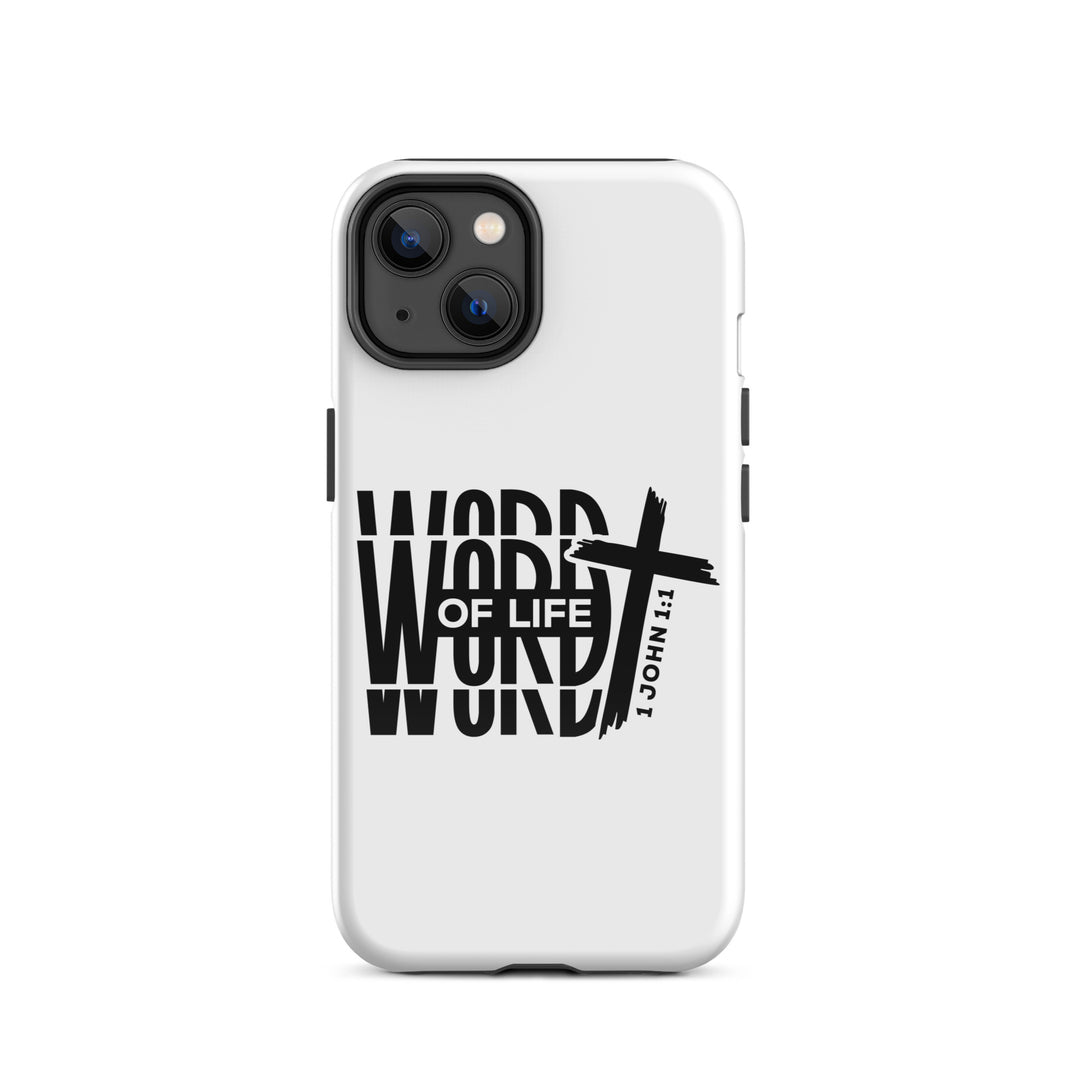 Christian Phone Case Word of Life White for iPhone® iPhone® Phone Cases Glossy iPhone 14 