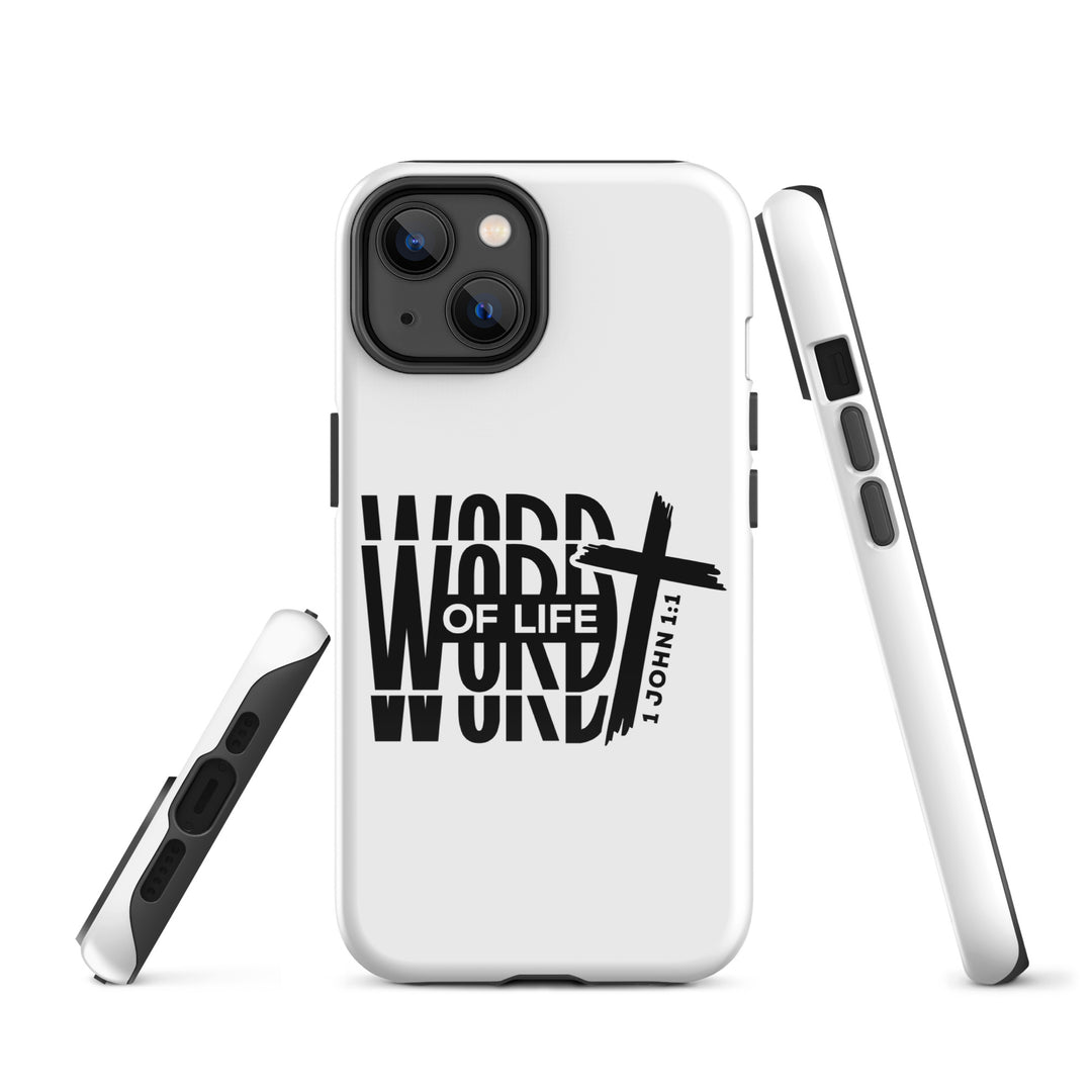 Christian Phone Case Word of Life White for iPhone® iPhone® Phone Cases   