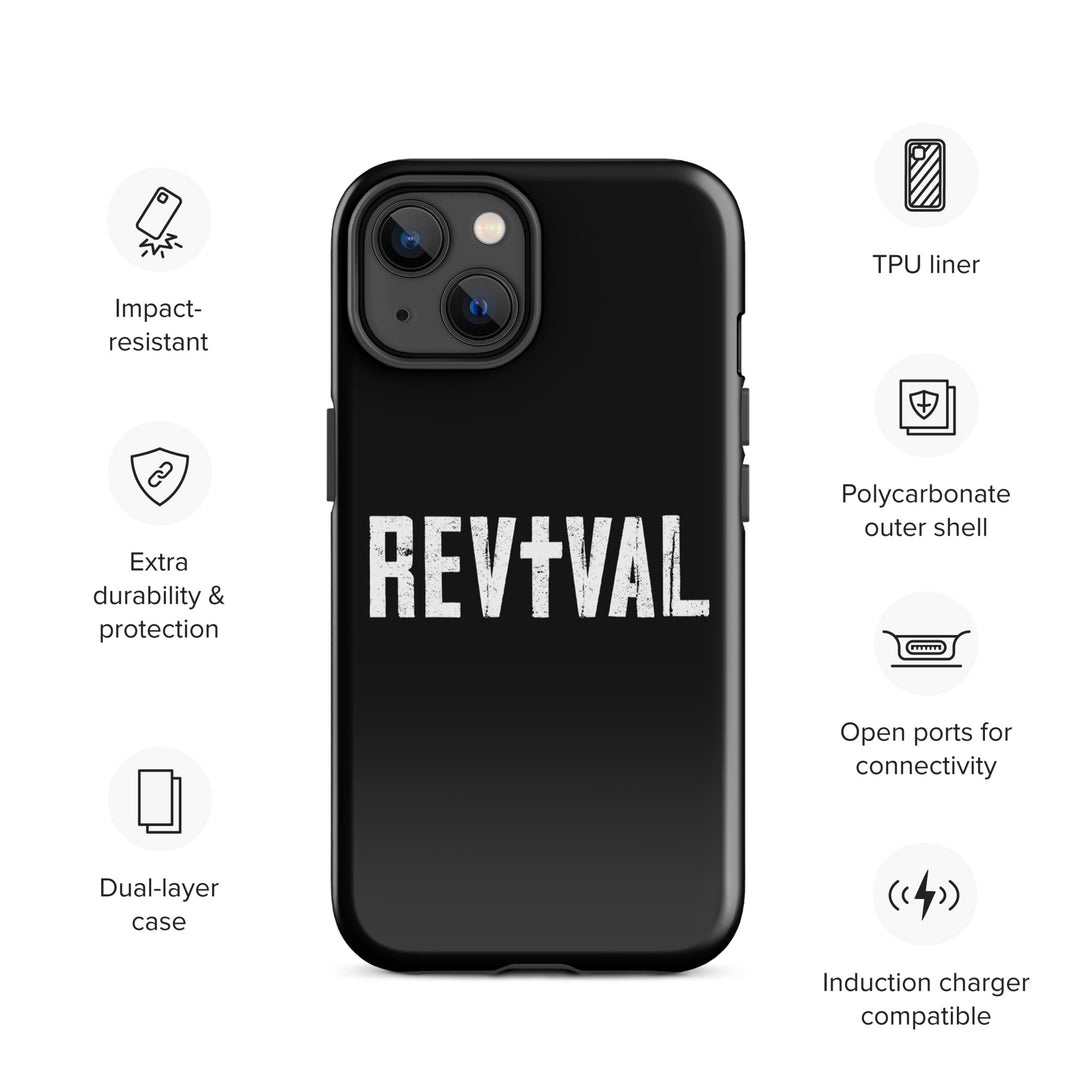 Christian Phone Case Revival Black for iPhone® iPhone® Phone Cases   