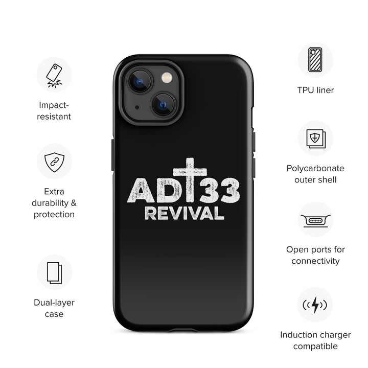 Christian Phone Case AD 33 Revival Black for iPhone® iPhone® Phone Cases   