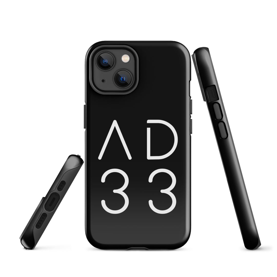 Christian Phone Case AD 33 Black for iPhone® iPhone® Phone Cases   