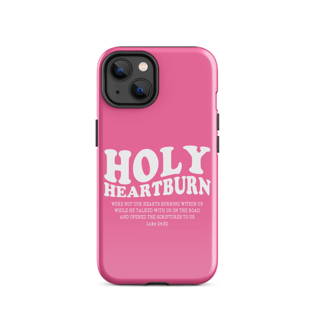 Christian Phone Case Holy Heartburn Pink  for iPhone® iPhone® Phone Cases Glossy iPhone 14 