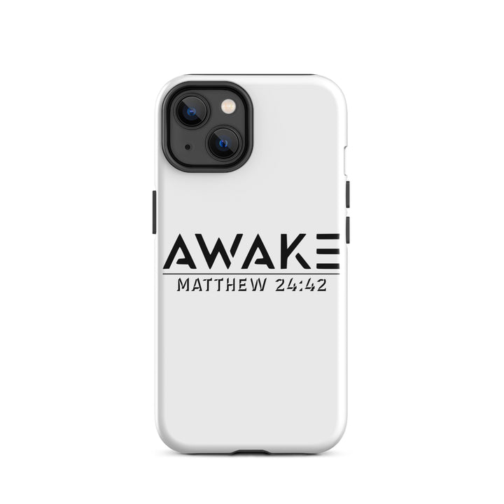 Christian Phone Case Awake White for iPhone® iPhone® Phone Cases Glossy iPhone 14 