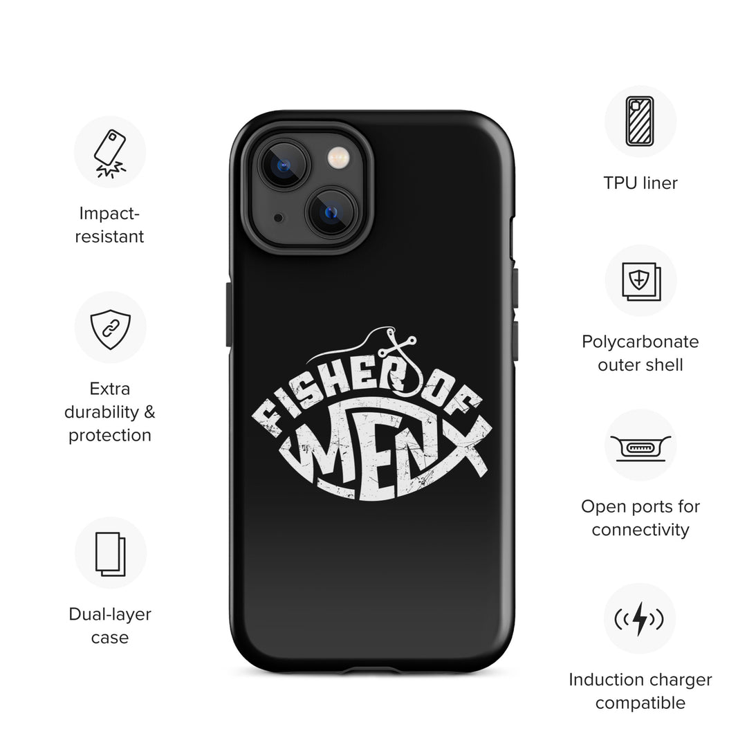 Christian Phone Case Fisher of Men Black for iPhone® iPhone® Phone Cases   