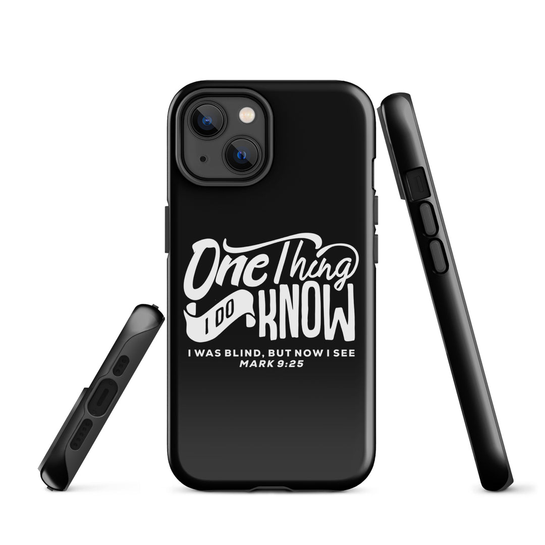 Christian Phone Case Now I See Black for iPhone® iPhone® Phone Cases   