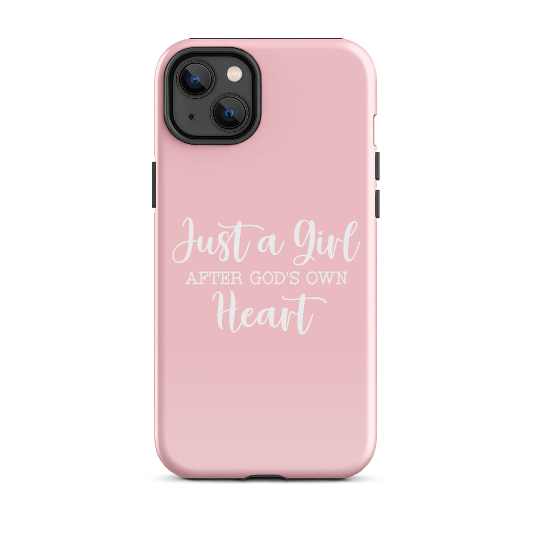 Christian Phone Case Girl After God's Heart for iPhone® iPhone® Phone Cases Glossy iPhone 14 Plus 