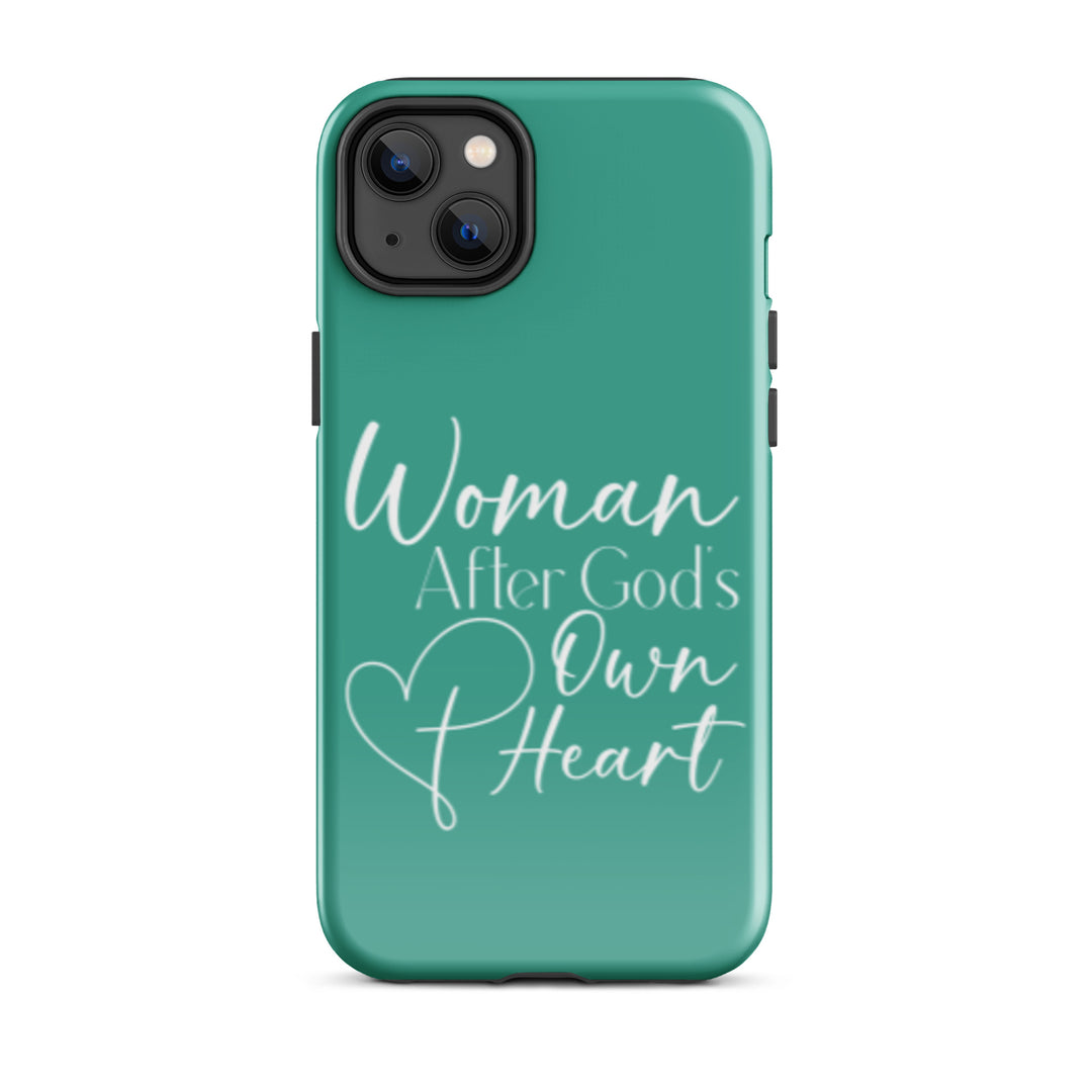 Christian Phone Case Woman After God's Heart for iPhone® iPhone® Phone Cases Glossy iPhone 14 Plus 