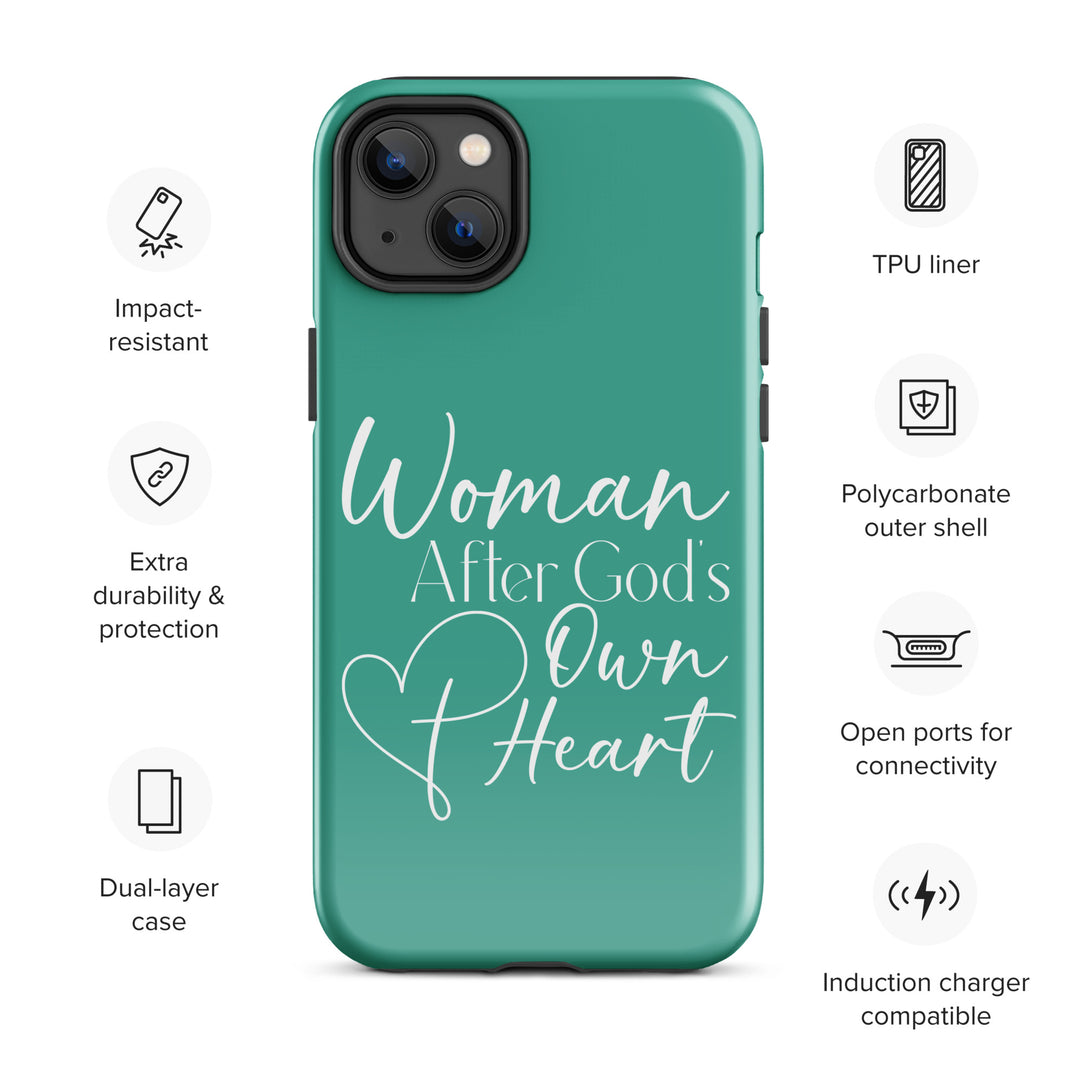 Christian Phone Case Woman After God's Heart for iPhone® iPhone® Phone Cases   