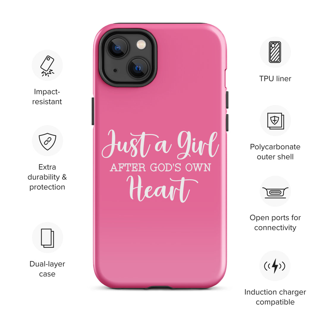 Christian Phone Case Girl After God's Heart for iPhone® iPhone® Phone Cases   