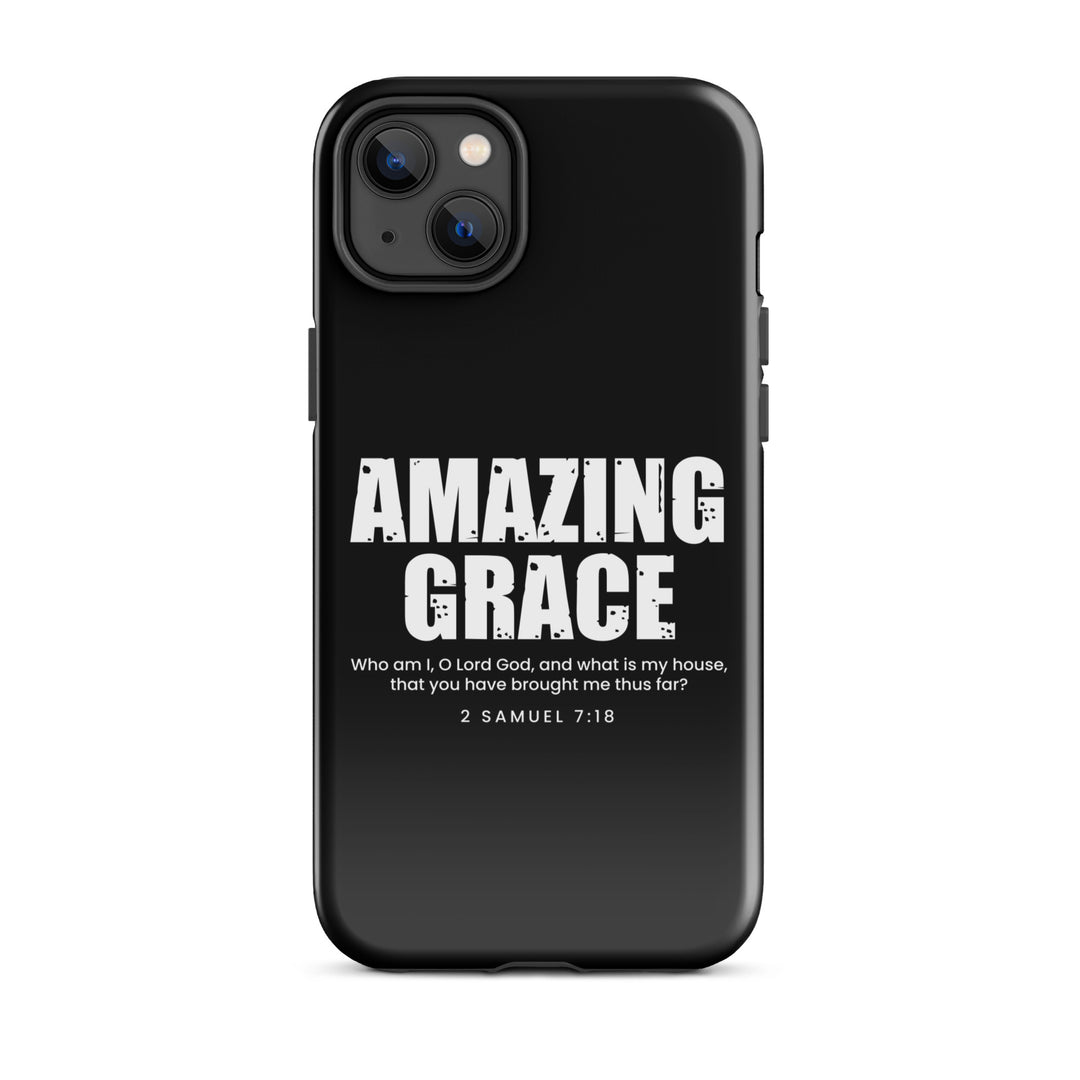 Christian Phone Case Amazing Grace for iPhone® iPhone® Phone Cases Glossy iPhone 14 Plus 