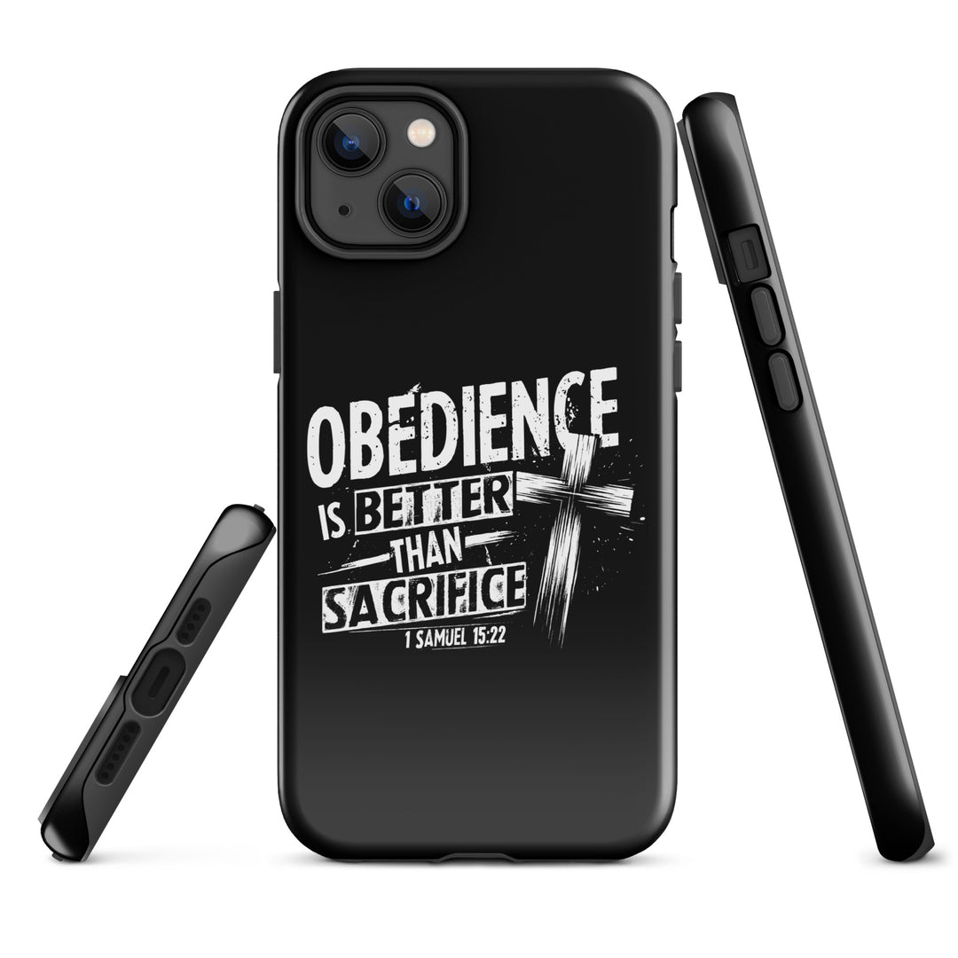 Christian Phone Case Obedience Is Better for iPhone® iPhone® Phone Cases   