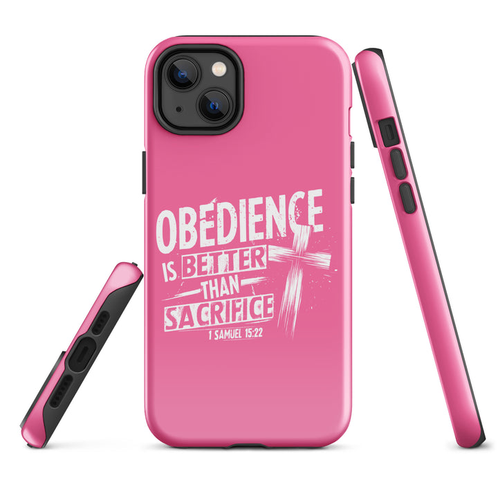 Christian Phone Case Obedience IS Better for iPhone® iPhone® Phone Cases   