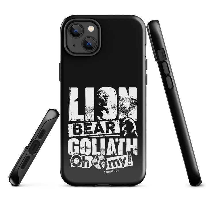 Christian Phone Case Lion Bear Goliath for iPhone® iPhone® Phone Cases   