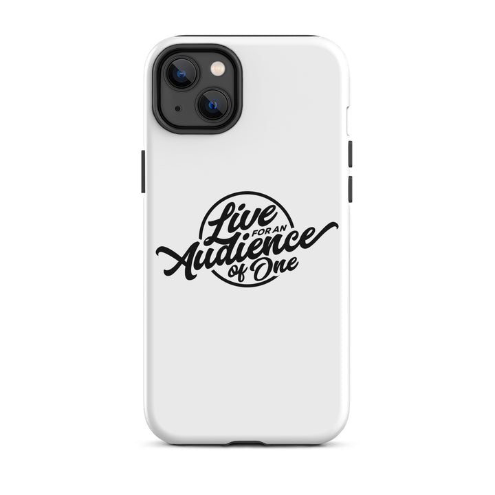 Christian Phone Case Audience of One White for iPhone® iPhone® Phone Cases Glossy iPhone 14 Plus 