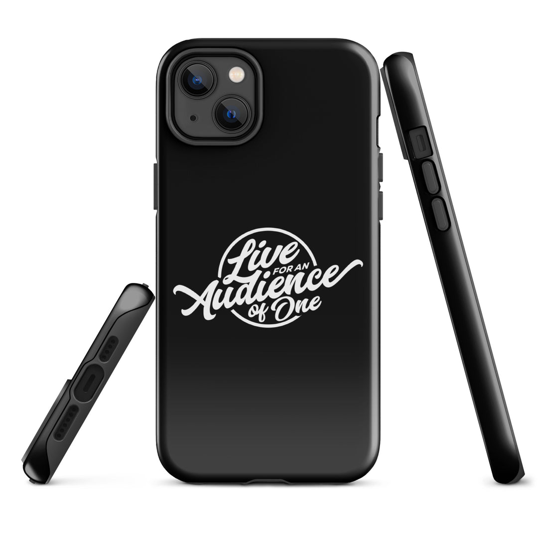 Christian Phone Case Audience of One Black for iPhone® iPhone® Phone Cases   