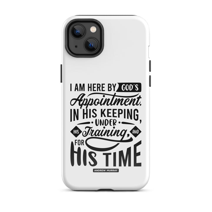 Christian Phone Case His Time White for iPhone® iPhone® Phone Cases Glossy iPhone 14 Plus 